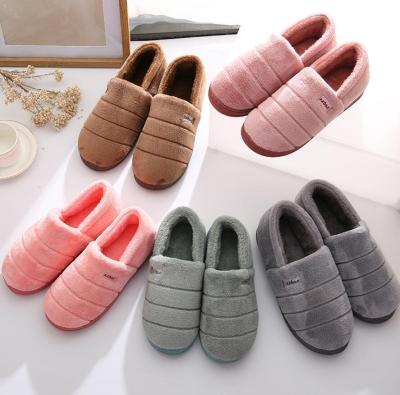 China Wholesale Outdoor Indoor Women Suede Winter Moccasin Fur Flat Casual Shoes Wear Environment Friendly for sale