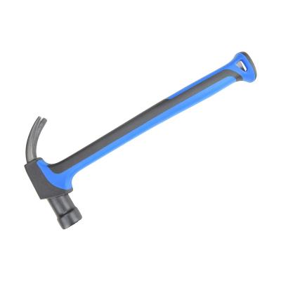 China Nail Hammer Cavity Fiberglass Handle Claw Hammer with Magnet Hammer Fiberglass for sale