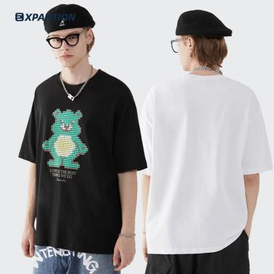 China Wholesale High Quality Sustainable Hip Hop Street Wear Summer EXP Summer EXP Cotton Graphic 100% Unisex T-shirt for Men for sale