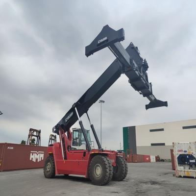 China TRUCK CRANE Forklift 45ton drf450 A4 high quality kalmar container reach stacker price for sale