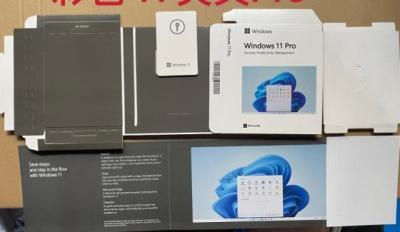 China El DVD en línea de la favorable llave de la activación del OEM Windows 11 embala la caja al por menor en venta