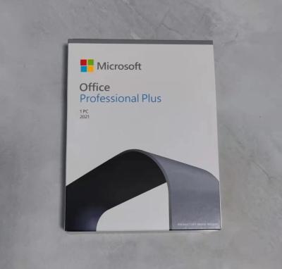 Cina Office 2021 Pro Plus Key Bind Microsoft Account For 1 PC Software Office 2021 PP Retail Box in vendita