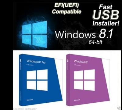 중국 100% 진짜 Windows 8.1 1장의 PC 설치를 위한 직업적인 소매 상자 활성화 부호 1 열쇠 판매용