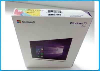 China Microsoft Windows met 64 bits 10 de Pro Kleinhandels Engelse Versie van de Doosdvd Online Activering Te koop