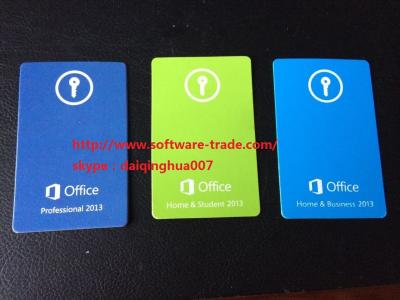 China Venta al por menor permanente de Microsoft Office 2013 dominante, oficina llave casera y del negocio de 2013 en venta