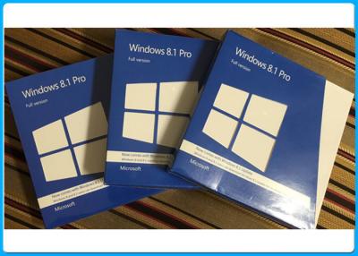 중국 진짜 제품 Microsoft Windows 8.1 직업적인 팩 소매 충분히 1명의 사용자 32bit 64bit 판매용