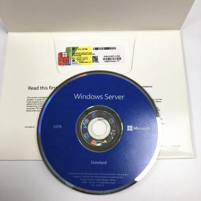 Cina Il DVD del bit di norma 64 del server 2019 di Microsoft Windows di inglese genuino attiva in vendita