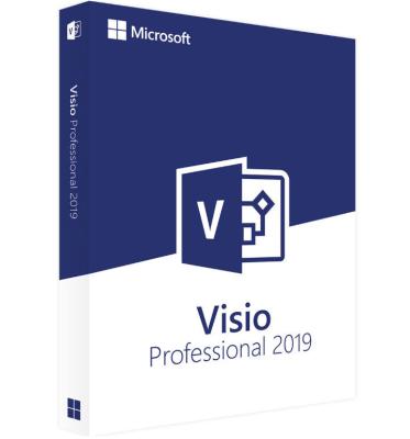 Cina Licenza Microsoft Visio pro 2019, sig.ra Visio Professional 2019 Versio pieno di vita in vendita