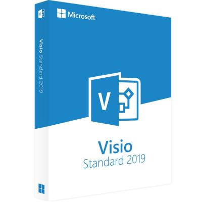 China 100% echte de Ondernemingsversie van Microsoft Visio Standard 2019 van Software Zeer belangrijke Codes Te koop