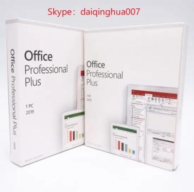 중국 Microsoft Office Professional Plus 2019 USB 온라인 키 활성화 소프트웨어 판매용