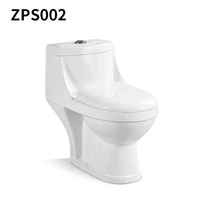 China China Double-Flow Toilet Manufacturers Stylish One Piece Washdown Sanitary Ware Bathroom Design One Piece P-trap/S-trap Toilet for sale