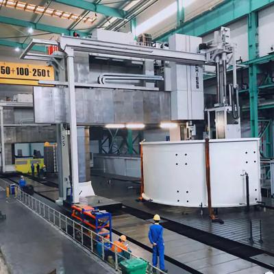 China Large Carbon Steel Steel Storage Tank Shell Tank Cover CNC Machining With Welding Rolling Cutting Turning And Metal Fabrication OEM Service for sale