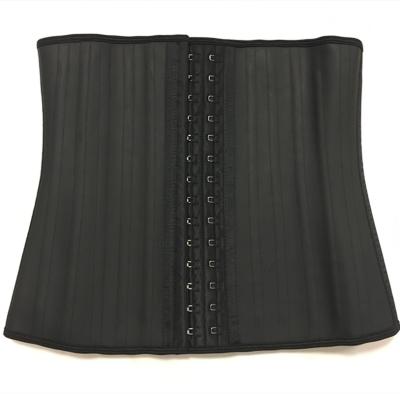 China 25 Antibacterial Custom Made Chest Waist Trainer 110209 Bones 100% Long Steel Latex Corset Waist Trainer for sale