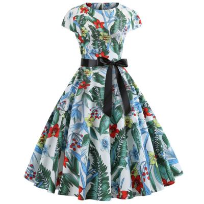 China 2019 Retro Anti-wrinkle New Arrival 50S Rockabilly Bridesmaid Vintage Dress Cocktail Dress S-2XL for sale