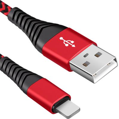 China Fast Charging Speed ​​3A Anti-Static Mobile Phone Fast Charging Data Cable 2m Usb Nylon Braided Data Cable for sale