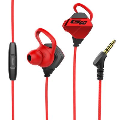 China 2021 Hot Sale In-ear 3.5mm Built In Microphone Headphones Portable Mobile G10 3D Wired Headset for sale