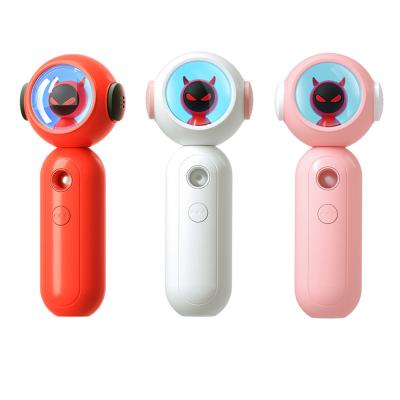 China New Design Morden Mini Handy Portable USB Rechargeable Mist Jet Nano Facial Humidifier for sale