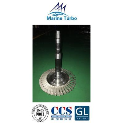 China Marine Turbocharger Parts Axial Turbine Type T- TPL65 Bladed Shaft for sale