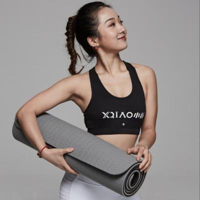 China yoga & OVICX Thick Smart Pilate Band Anti Slip 8mm nbr Yoga Mat Non Slip for sale