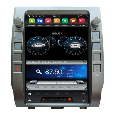 China KANOR Tesla Style Car Radio GPS Navigation 12.1 For Toyota Tundra 2014 2015 2016 2017 2018 Multimedia System Head Unit for sale