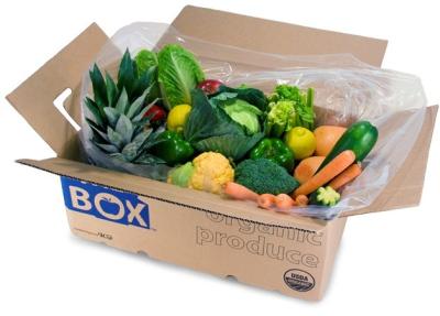 China Color Printed Corrugated Carton Box For Vegetable for sale