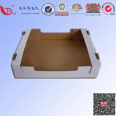 China Fashion tray Good Quanlity carton Box for Packing fruit and vegetable paper packaging for sale