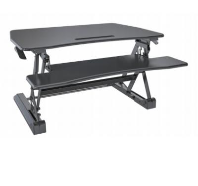 China Adjustable (Height) With Gas Spring VM-GLD07 Height Adjustable Computer Stand Sitting Desk Workbench for sale