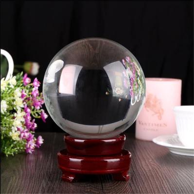 China China Customized Clear 3D Laser Engraved Crystal Ball For Office Decoration Or Wedding Gift for sale