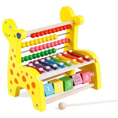 China Montessory Rainbow Abacus Abacus Stand Educational Colorful Math Tool Game Tool Baby Kids Children Educational Preschool Toys for sale