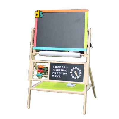 China Wholesale Wooden Double Sided Kids Adjustable Drawing Board for sale