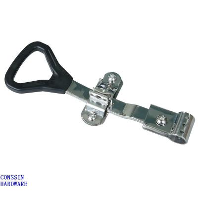 China Stainless Steel Van Truck Trailer Container Truck Body Rear Door Handle Lock 27mm for sale