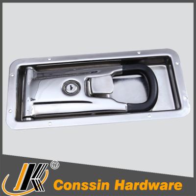 China High Quality Trailer Recessed Door Handle Lock SS304 16mm for sale