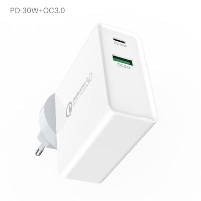 China Mobile Phone Tablet MP3 GPS Smart Charging 3.0 Wall Charger Dual Fast Usb Power Adapter For Mobile Phone for sale