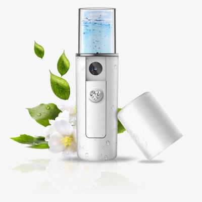 China Handy Mini Skin Care Portable Auto Steamer Fast Delivery DEEP CLEANING Mist Nano Facial Nano Sprayer for sale