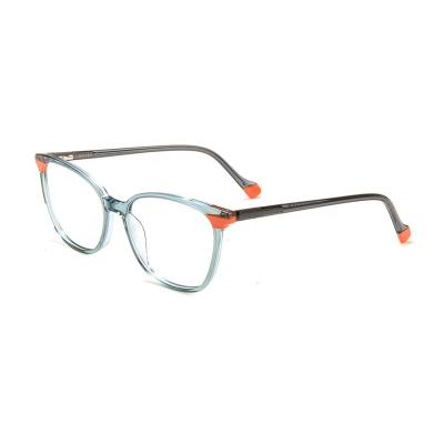 China High Quality Anti-Slip Eyewear Frames Acetate Patchwork Patchwork Optical Glasses Temples for sale