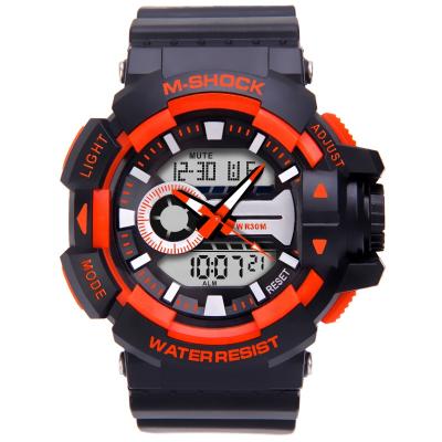 China Amazon Wholesale Hot Sale Outdoor Multifunction Item Sports Men Digital Alarm Time Analog-Digital Wristwatch Reloj Hombre Dual for sale