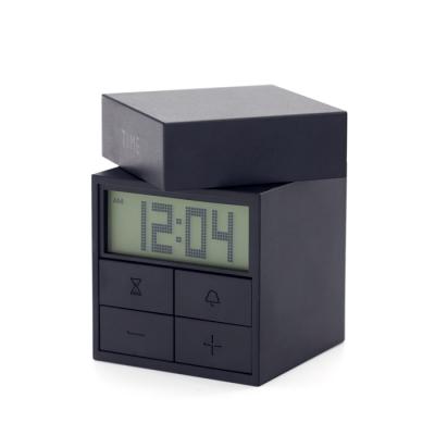 China 2021 Turned Button Digital Alarm Clock Turned Button Top Timers For Kids Student Promotion Gift Items for sale