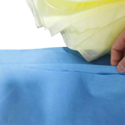 China Anti-bacteria SMS SMMS 35gsm pp spunbond non woven fabric bed sheet non woven fabric for sale