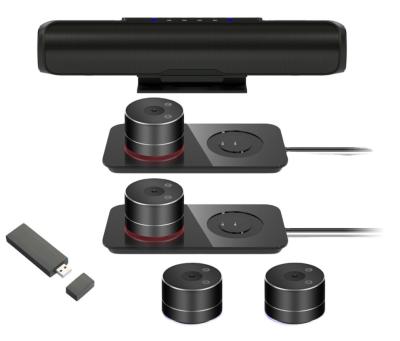 Chine DP-GX15 haut-parleur sans fil distribué haut-parleur système téléphonique avec sortie vidéo USB3.0 à vendre