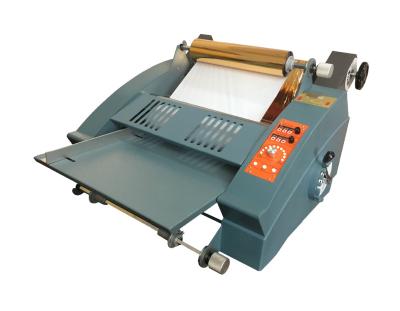 China Fl-380 Hot Foil Oven Paper Roll To Roll UV Spot Lamination Machine A3 for sale