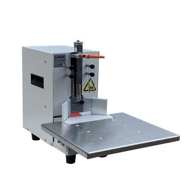 China Automatic Round Corner Cutter Machine 45 Degree Paper Slitter With Cut Corner for sale