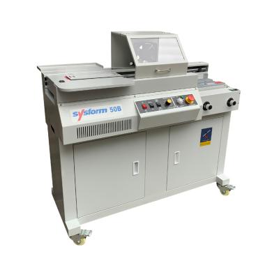 China Sysform 50A A4 Professional Perfect Binding Binding Machine Perfect Book Binding 320mm/16.20