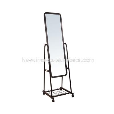 China Latest Simple And Fashion Producer Integral Bracket Dressing Mirror For Sale for sale