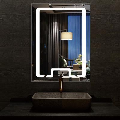 China 2021 Hot Sale Good Quality Illuminated Touch Screen Bathroom Mirror for sale