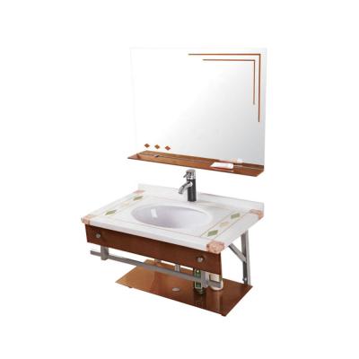 China Best Sustainable Sanitary Ware Bathroom Sink Lavatory With Cabin In Porcelain for sale