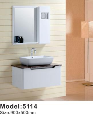 China New design white bathroom cabinets modern aluminum shinning mirror cabinet high quality bathroom cabinet for sale