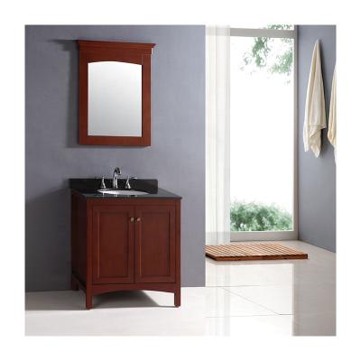 China Modern Oak Modern Compact Bathroom Cabinet for sale