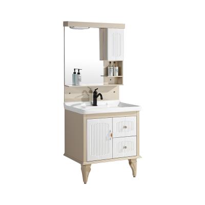 China 2021 Environmentally Friendly Bathroom Vanity Luxury Antique Bathroom Cabinet for sale