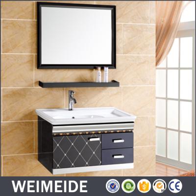 China Modern Stainless Steel Wall Mounted Bathroom Cabinets for sale