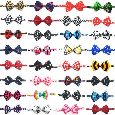 China Manufacturer Wholesale Silk Pet Cat Ties For Dog Pets Viable Adjustable Cheap Collar Dog Bow Ties for sale